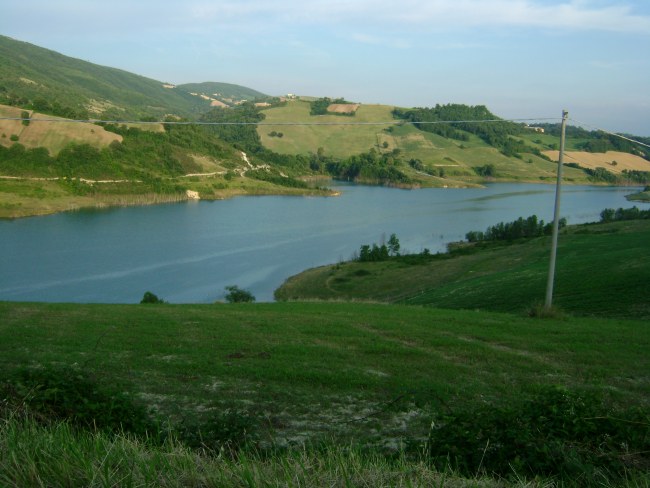 Il lago di Castreccioni
